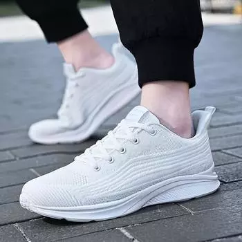 Летние кроссовки, дышащие, теннисные, повседневные, кроссовки на шнуровке, модные, сетчатые, для мужчин, Tenis Masculino 2024 39