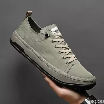 Летние кроссовки Мужская обувь Удобная дышащая повседневная обувь из ледяного шелка Легкая прогулочная обувь на плоской подошве Мужские кроссовки 39 серый