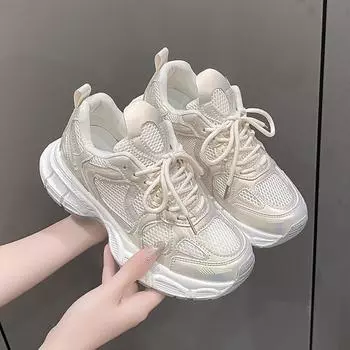 Летние кроссовки Pops женские кроссовки студенческие спортивные легкие амортизирующие летние кроссовки 35 золотой