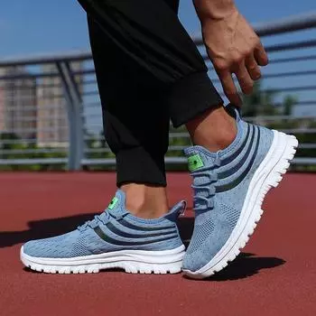 Летние кроссовки женские на платформе удобные повседневные кроссовки дышащая платформа теннисные мужские туфли сетчатые походные туфли 2024 36 чёрный