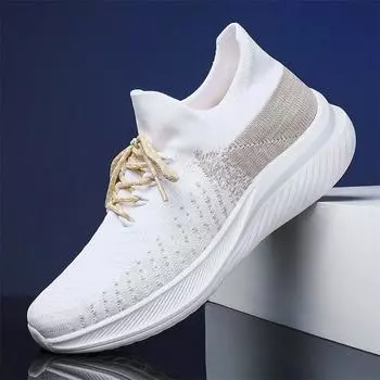 Летние легкие повседневные кроссовки для мужчин, универсальное качество, модная обувь Zapatos De Hombre на шнуровке для ходьбы, нескользящая 39 чёрный