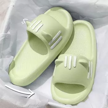 Летние милые женские домашние тапочки из ЭВА с противоскользящей подошвой 35 розовый