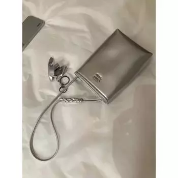 Летние мини-сумки, женские летние сумки через плечо, легкие сумки для мобильных телефонов, портмоне для ключей, сумки-мешки серебряный