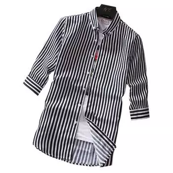 Летние модные и красивые рубашки с тонкими средними рукавами, верхняя одежда для мужчин, рубашки больших размеров XXXXL
