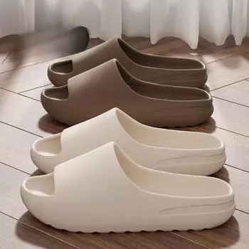 Летние модные повседневные тапочки с мягкой подошвой и противоскользящим покрытием 35 белый