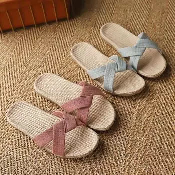 Летние модные повседневные женские тапочки на плоской подошве 35 розовый/оранжевый