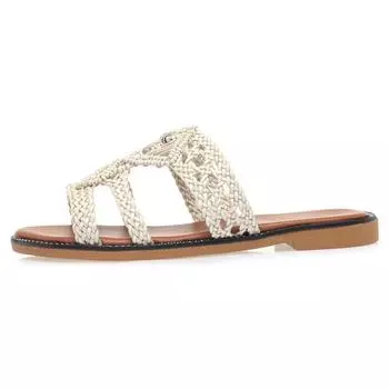 Летние модные тапочки ручной работы в стиле бохо для женщин, женские шлепанцы для пляжа, дизайнерские новые повседневные женские туфли без застежек 35