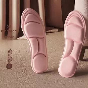 Летние мокасины 5D с впитывающими пот стельками — мягкая подошва для женщин и дышащие вставки на высоком каблуке для мужчин. Size 35-39 бежевый