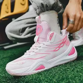 Летние мужские дышащие кроссовки для баскетбола и бега на открытом воздухе 2024 года 44