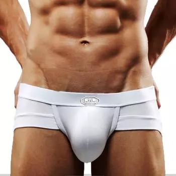 Летние мужские дышащие спортивные трусы-слипы с U-образным гульфиком низкой посадки XXXL