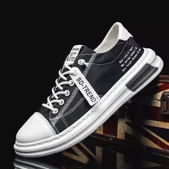 Летние мужские дышащие туфли из ледяного шелка, модные туфли из быстросохнущей ткани, ленивые мужские туфли для вождения, популярные в Интернете 39 чёрный