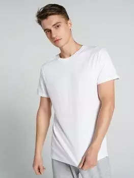 Летние мужские футболки, одежда, однотонные блузки, хлопковые футболки, мужские футболки, повседневные топы больших размеров S белый