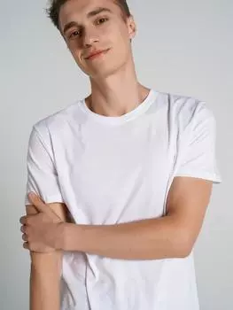 Летние мужские футболки, одежда, однотонные блузки, хлопковые футболки, мужские футболки, повседневные топы больших размеров S белый