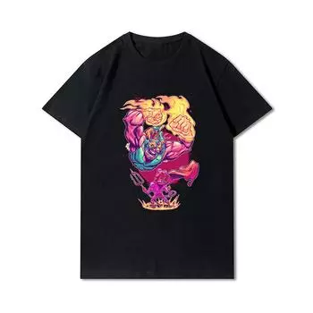 Летние мужские футболки с графическим рисунком, мужские футболки в стиле Харадзюку, винтажные рубашки унисекс с короткими рукавами большого размера S