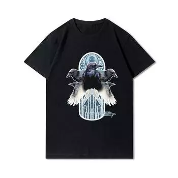 Летние мужские футболки с графическим рисунком, мужские футболки в стиле Харадзюку, винтажные рубашки унисекс с короткими рукавами большого размера S