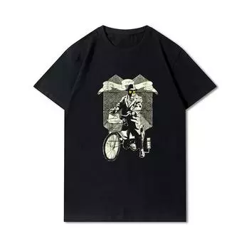 Летние мужские футболки с графическим рисунком, мужские футболки в стиле Харадзюку, винтажные рубашки унисекс с короткими рукавами большого размера S