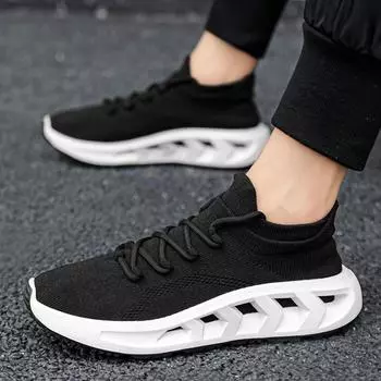 Летние мужские кроссовки, высококачественная дышащая повседневная обувь, нескользящая мужская спортивная обувь, легкая модная обувь для тенниса 39