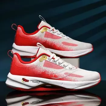 Летние мужские модные дышащие кроссовки для студентов, модные туфли на шнуровке на платформе, повседневные кроссовки с низким верхом 36 серый