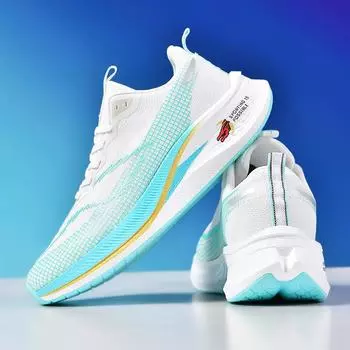 Летние мужские модные дышащие кроссовки студенческие уличные модные туфли на шнуровке на платформе низкие повседневные кроссовки женские 36 чёрный