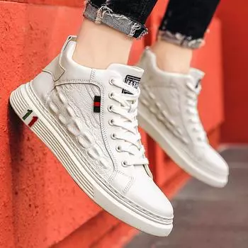 Летние мужские повседневные ботинки из искусственной кожи высшего качества, удобные рабочие туфли с амортизацией для мужчин, водонепроницаемые кроссовки до щиколотки 39 верблюд