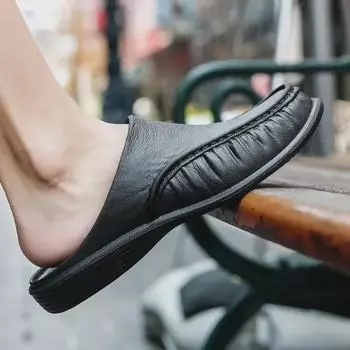 Летние мужские повседневные слипоны 2023 года: Обувь и сандалии для вождения большого размера 47 42 хаки