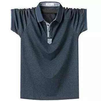 Летние мужские рубашки поло с длинным рукавом на пуговицах, облегающий хлопковый топ с длинным рукавом, мужской повседневный плюс размер 6XL красный