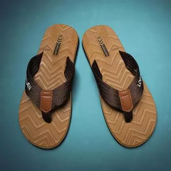 Летние мужские сандалии, летняя обувь для отдыха, мужская пляжная обувь, удобная мужская обувь, уличные мужские римские сандалии, шлепанцы, шлепанцы, шлепанцы 39 чёрный