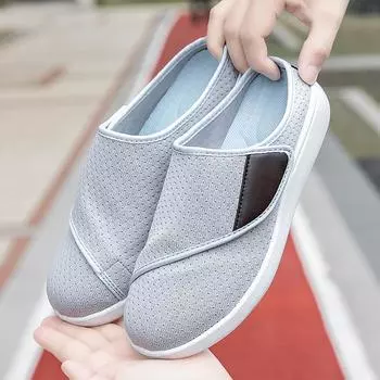 Летние мужские сандалии, новые легкие, с мягкой подошвой, для походов на открытом воздухе, удобные мокасины, летние дышащие женские тапочки для ходьбы 36 синий