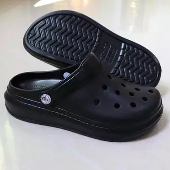 Летние мужские сандалии, пляжные тапочки, мужская обувь унисекс, дышащие полые садовые тапочки из пенопласта, обувь для воды на открытом воздухе 36