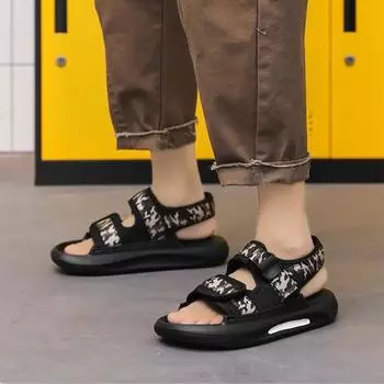 Летние мужские сандалии повседневные тапочки водонепроницаемые маслостойкие туфли для медсестер поварские дышащие легкие садовые сандалии пляжные аква-туфли 38-39 камуфляжный