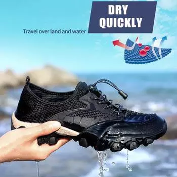 Летние мужские сандалии, тапочки, пляжные сандалии с тканым дизайном, дышащие повседневные сандалии на плоской подошве, уличные парные сандалии, размер 38-46 38 чёрный