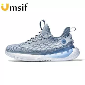 Летние мужские сетчатые кроссовки, дышащие нескользящие мужские кроссовки на толстой подошве 39 белый