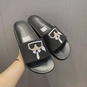 Летние мужские шлепанцы 2024 года с мультяшными аватарами из Камбоджи, Вьетнама и Нигерии 43 Men s