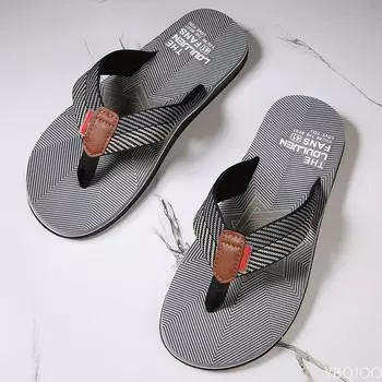 Летние мужские шлепанцы, массажные тапочки, нескользящие, хорошего качества, с двойной подошвой, мягкие, удобные, большого размера, мужская обувь, горячая распродажа 39 синий