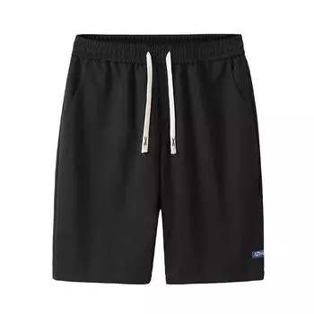 Летние мужские спортивные и повседневные шорты, трикотажные свободные и дышащие спортивные капри XXXXL