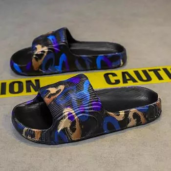 Летние мужские тапочки. Летняя обувь для отдыха. Мужская пляжная обувь. Удобная мужская обувь. Уличные мужские тапочки. Модные шлепанцы. 39 чёрный