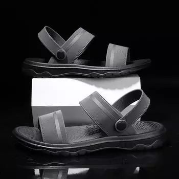 Летние мужские тапочки, удобная пляжная обувь, водонепроницаемые сандалии для мужчин, легкие повседневные сандалии для мужчин 39