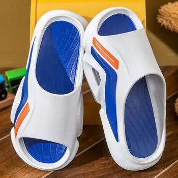 Летние мужские тапочки высокого качества на мягкой подошве, домашние тапочки для ванной комнаты, нескользящие мужские тапочки для пар, роскошные сандалии 40