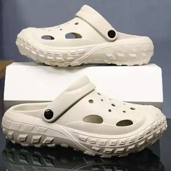 Летние мужские толстые пляжные спортивные сандалии Женские спортивные сандалии из ЭВА 36/37 чёрный