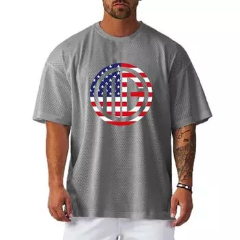 Летние мужские топы для бега Muscleguys, тонкие полые спортивные повседневные футболки для спорта на открытом воздухе, бодибилдинг, полиэстер, с короткими рукавами M чёрный