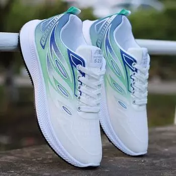 Летние мужские туфли из сетки из ледяного шелка, дышащие, тонкие, дезодорирующие, повседневные туфли, нишевая тенденция, универсальная спортивная обувь, нескользящая, износостойкая обувь 39