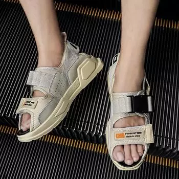 Летние новинки Guochao высокие классные тапочки мужская повседневная одежда с увеличенной толстой подошвой Vietnam Daddy Rome Beach 39