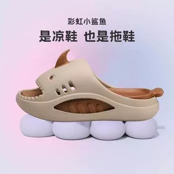 Летние новые детские тапочки для мальчиков, мягкие спортивные сандалии для девочек, детские тапочки для девочек, милые тапочки для дома и улицы 24 хаки