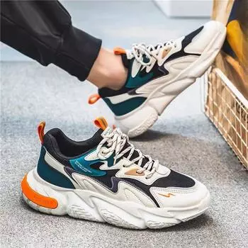 Летние новые дышащие сетчатые кроссовки мужские спортивные кроссовки увеличивающие рост кроссовки 39