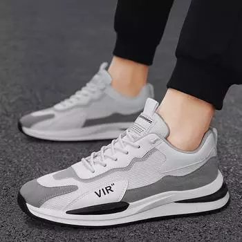 Летние новые кроссовки Forrest Gump 2024 года, сетчатые мужские спортивные туфли, модная мужская обувь 39