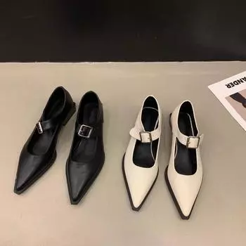 Летние новые модные сексуальные банкетные удобные сандалии с острым носком и пряжкой женские однотонные туфли на высоком каблуке Zapatos Mujer весна осень 35