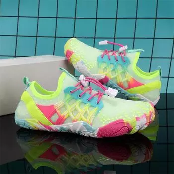 Летние новые модные зеленые мужские кроссовки для водных видов спорта унисекс дышащие быстросохнущие забродные туфли большого размера 48 босиком для мужчин 35