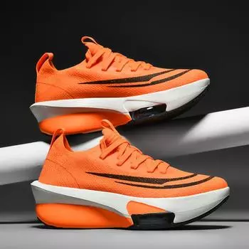 Летние новые мужские кроссовки для бега 2024 года с амортизацией, большие размеры, сетчатая дышащая повседневная спортивная обувь, мужская обувь с воздушной подушкой 39 чёрный