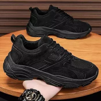 Летние новые мужские рабочие туфли из нескользящей износостойкой дышащей сетки для бега, спортивные туфли в традиционном китайском стиле 39