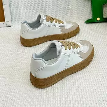 Летние новые парусиновые туфли женские белые туфли повседневные туфли Ins модные кроссовки женские 35